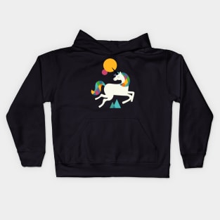 To be a unicorn Kids Hoodie